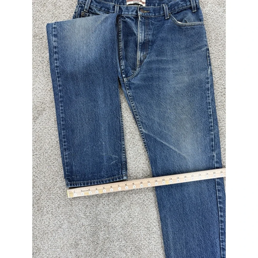 VTG Levis Signature Jeans Mens 36x33 Blue Authentics Regular Fit Straight Cotton
